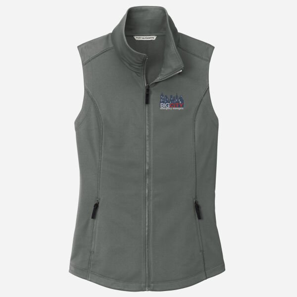 Ladies Collective Smooth Fleece Vest - Ladies Collective Smooth Fleece Vest Thumbnail