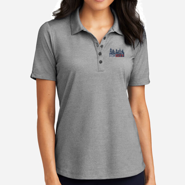 Ladies Fine Pique Blend Polo Thumbnail